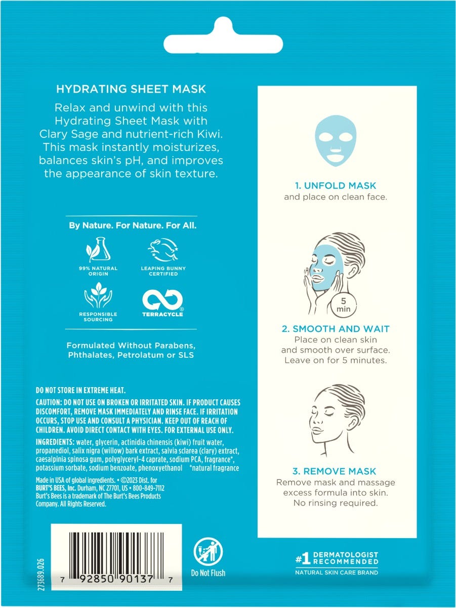 Hydrating Sheet Mask - US 5620